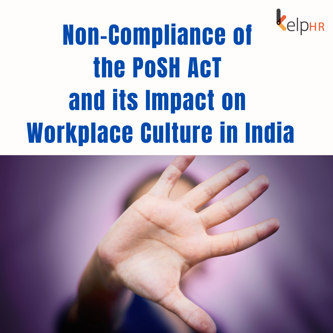 Non-compliance of PoSH act